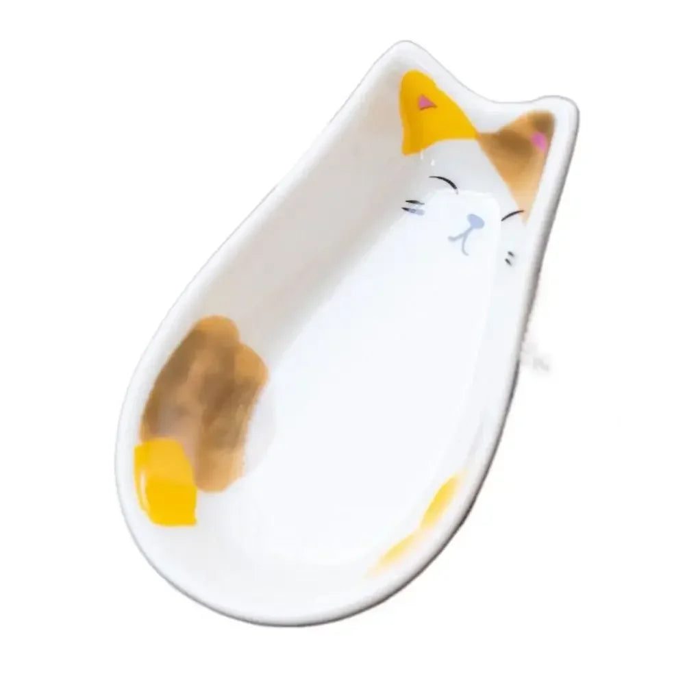 Cute Kitten Ceramic Dipping Plate