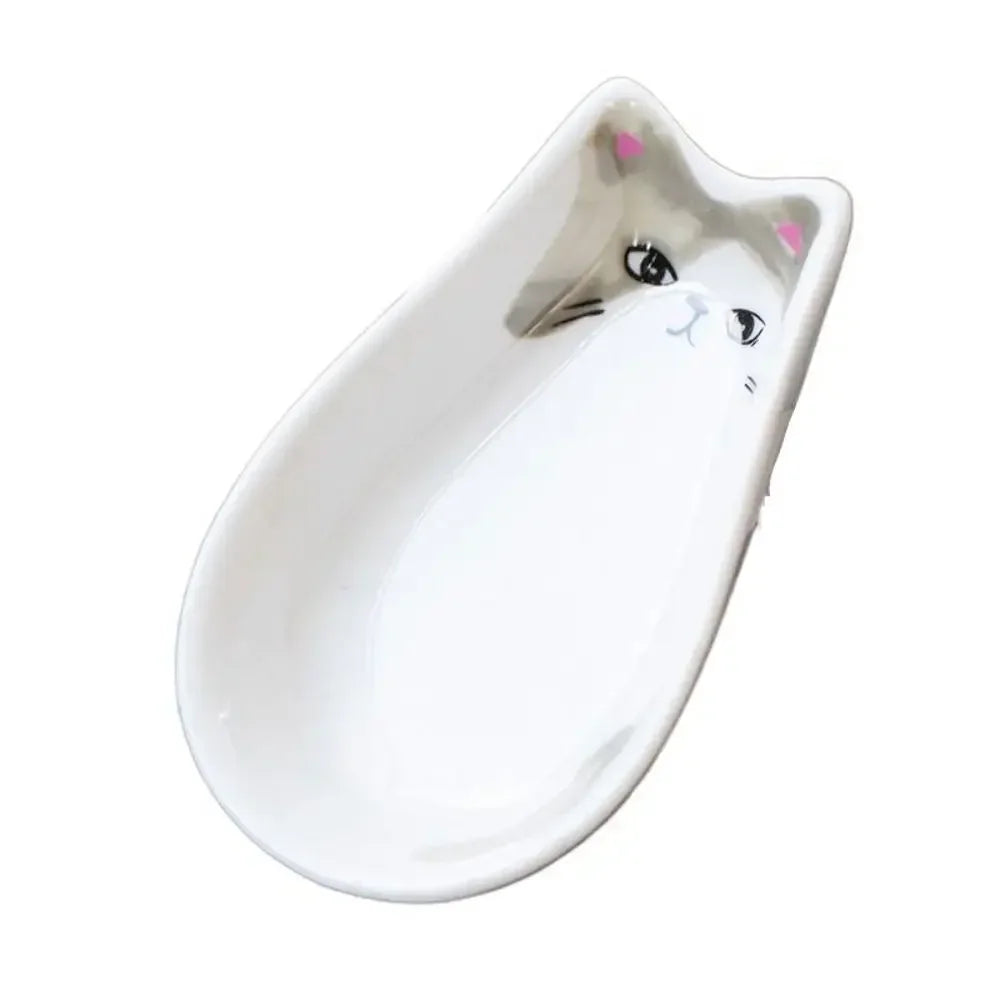 Cute Kitten Ceramic Dipping Plate