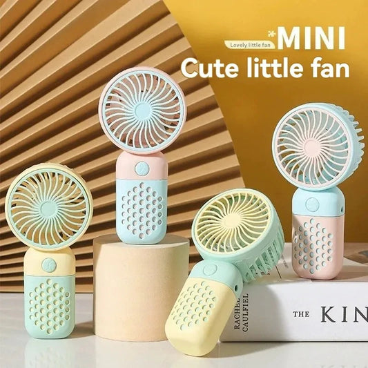 Handheld Charging Fan – Mini USB Pocket Breeze