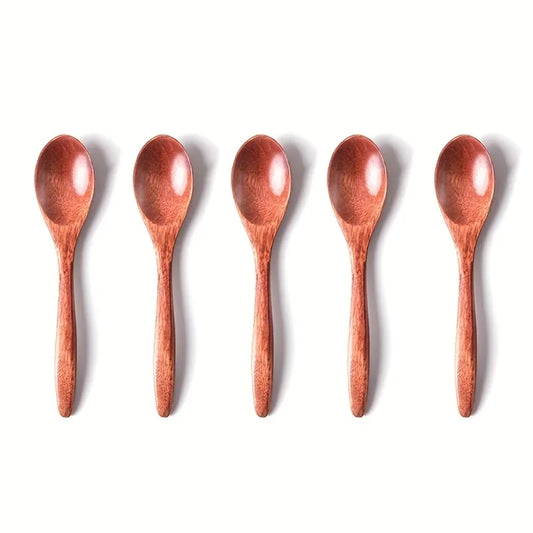 Wooden Mini Teaspoon Set